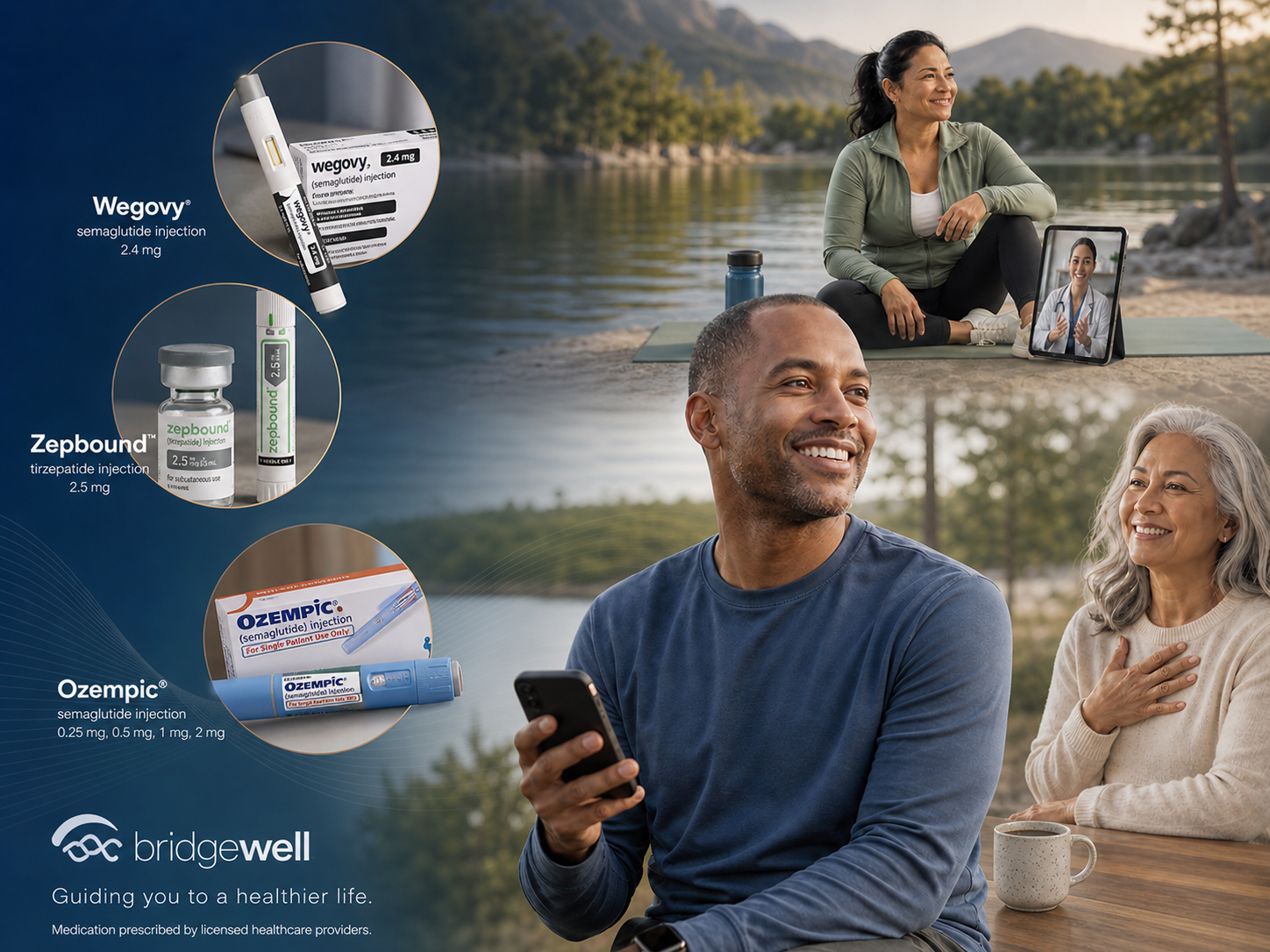 App-supported BridgeWell care delivered at scale — guided options for a self-insured workforce
